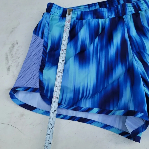 Old Navy Active Shorts Women Medium Blue Semi Fitted Lined Drawstring Running XS - Picture 3 of 8